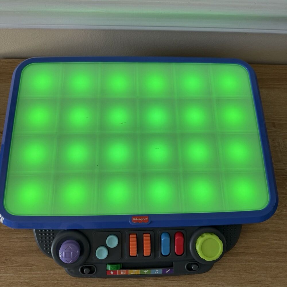 Fisher-Price Sensory Bright Light Station Electric Learning Activity Table